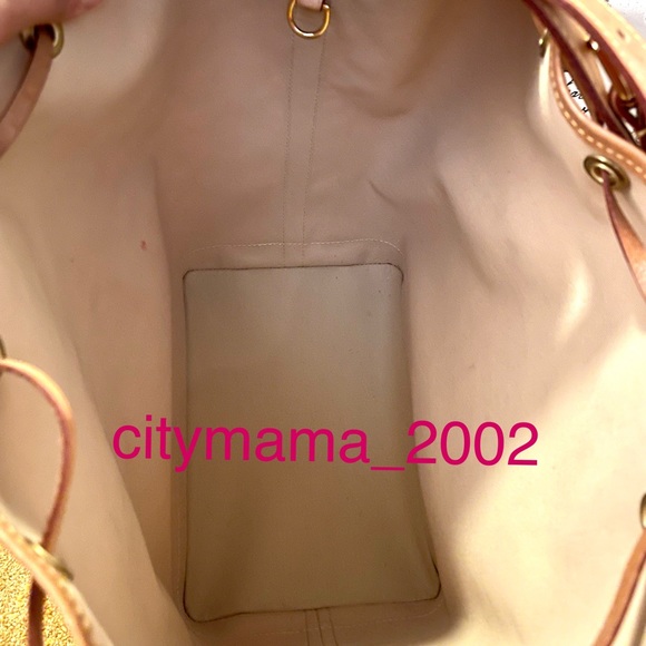 Louis Vuitton Noe Damier Azure GM 2022 Bucket Bag Purse Tote - Picture 4 of 10